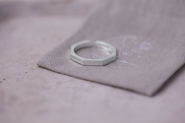 sterling silver adjustable geometric stylish hippie boho ring